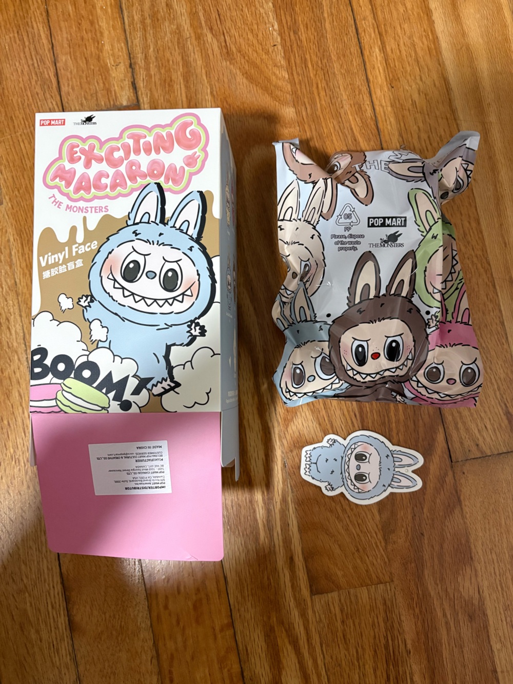 Pop Mart Labubu Exciting Macaron Sea Salt Coconut